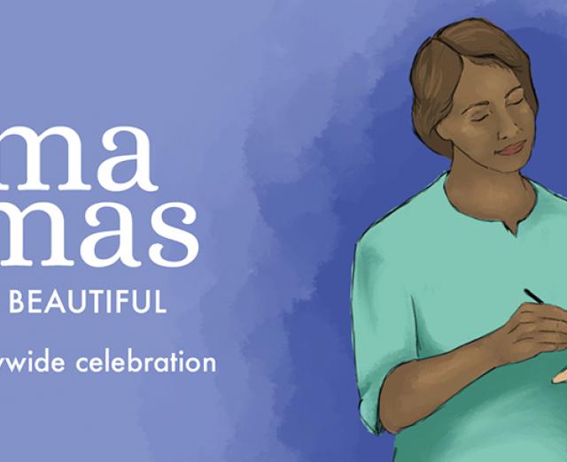 Banner for Alma Thomas Everything Is Beautiful Citywide Celebration