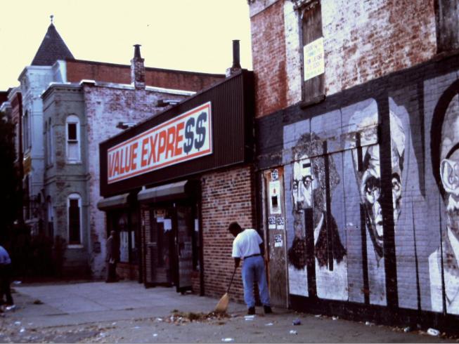 Photograph of mural by Alex Mattison Jr.